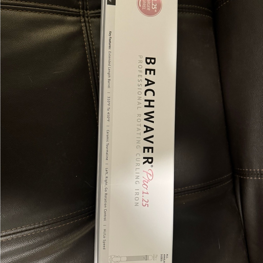 The Beachwaver Co. Professional Rotating Curling Iron - White